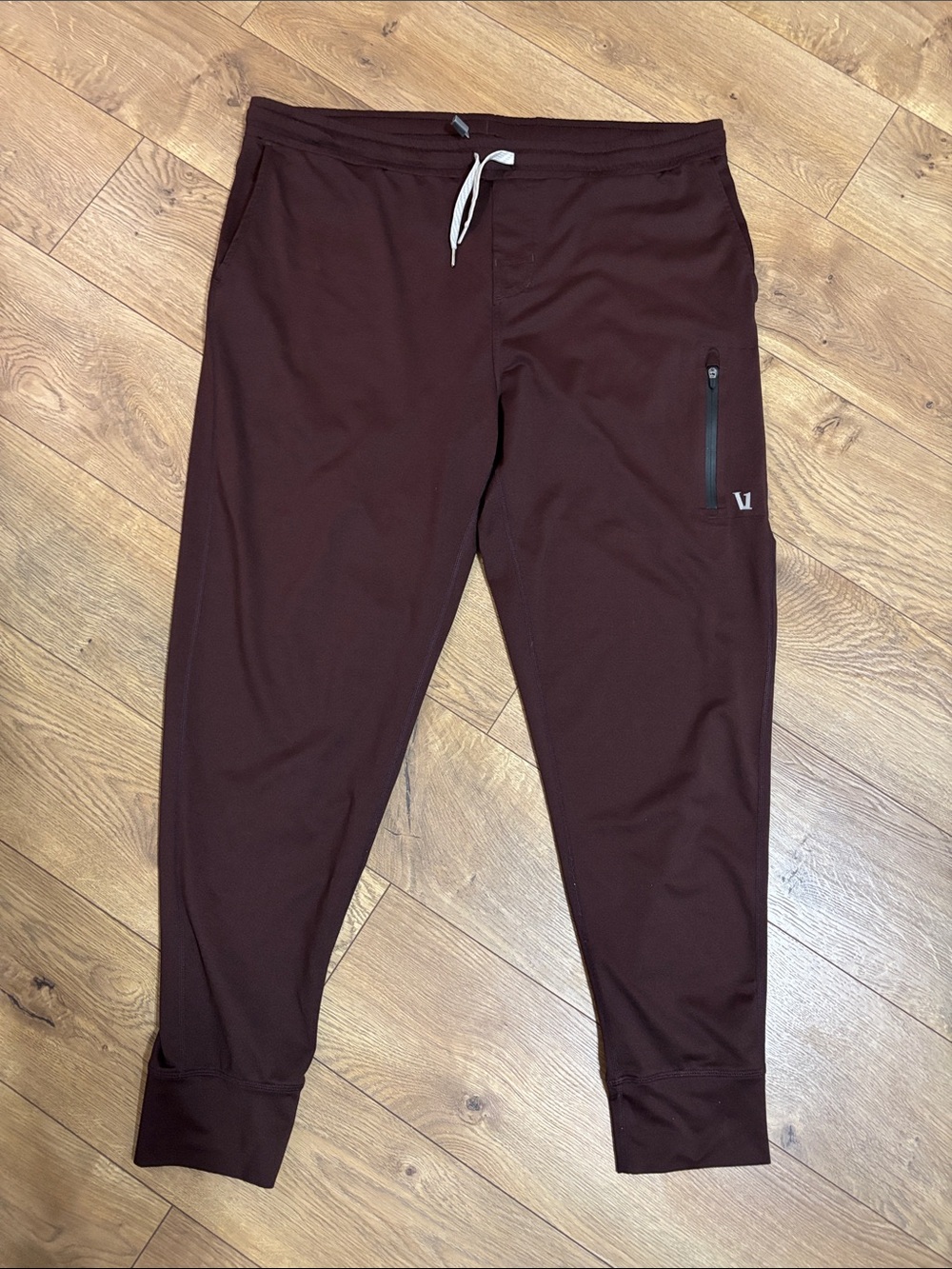 Vuori sunday performance maroon joggers mens size Large - Picture 3 of 9